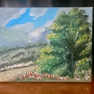 8 x 10 in acrylic painting on canvas